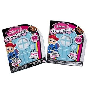 Set of 2 NEW Disney Doorables Pixel Perfect Multi Peek blind box set